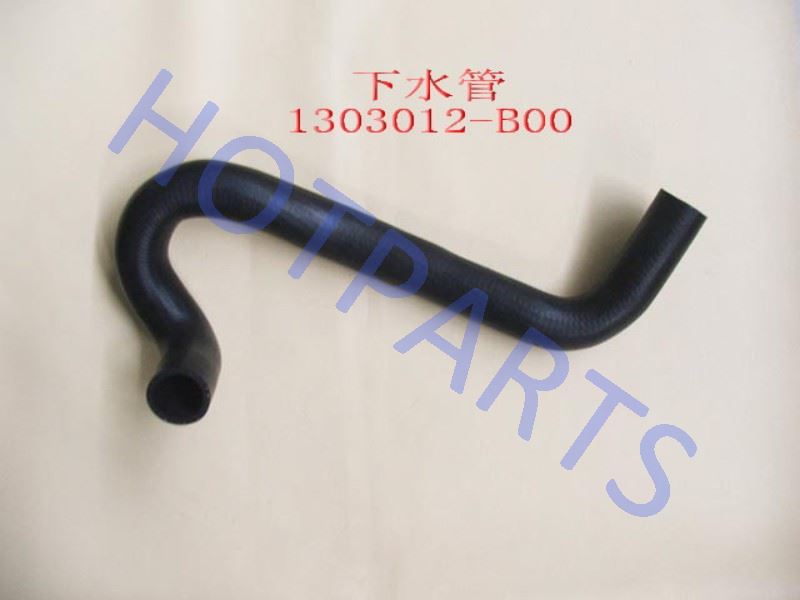 картинка ШЛАНГ РАДИАТОРА НИЖНИЙ ОТВ GW SAILOR  1303012-B00
