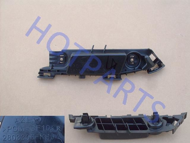картинка КРОНШТЕЙН ПЕРЕДНЕГО БАМПЕРА ПРАВЫЙ (ПЛАСТИК) HOVER H5  2803306-K80