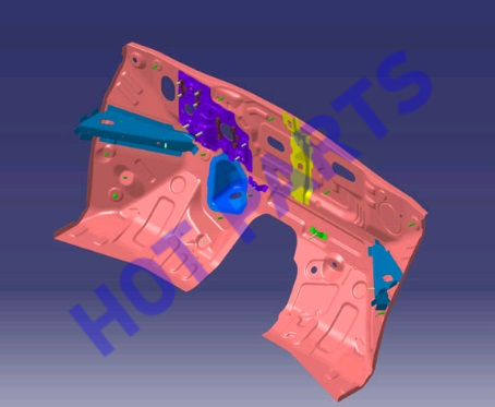 FR RETAINING PLATE