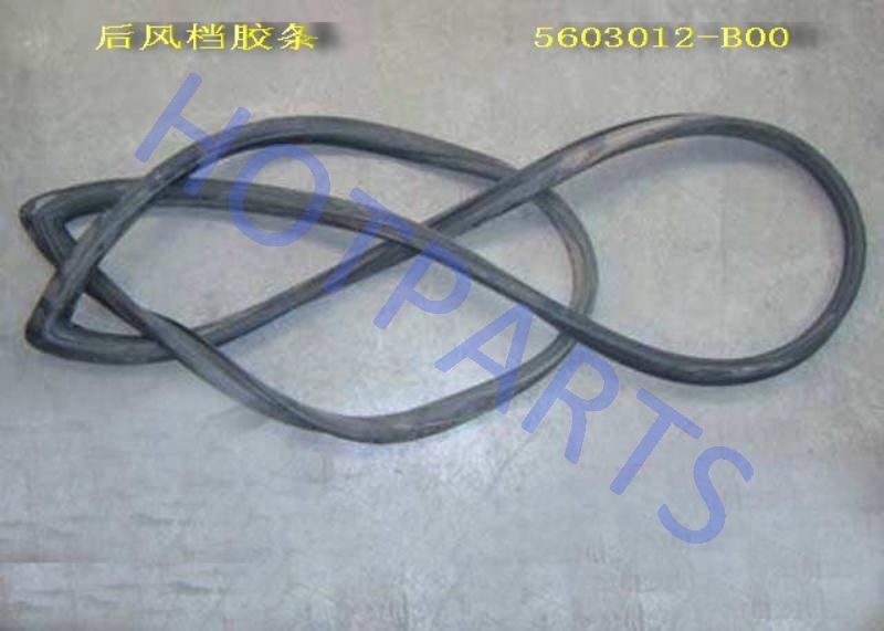 картинка УПЛОТНИТЕЛЬ СТЕКЛА КАБИНЫ ЗАДНЕГО GW SAILOR  5603012-B00