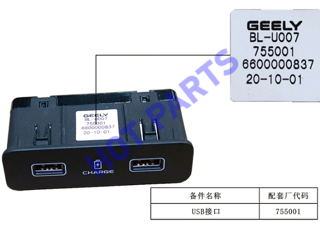 картинка РАЗЪЕМ USB FY11  7079029000