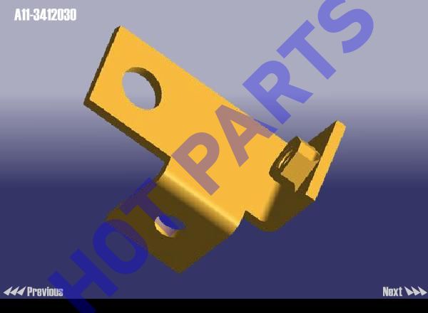 BRACKET - OIL PIPE