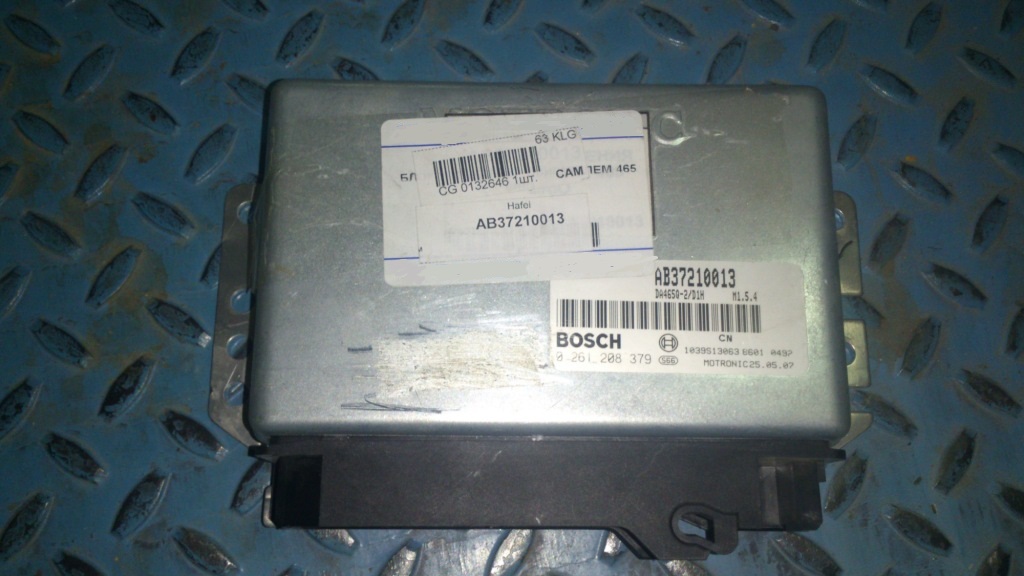 картинка БЛОК УПРАВЛЕНИЯ ДВИГАТЕЛЕМ 465 BRIO  AB37210013