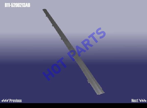 STRIP-RR DOOR LH OTR