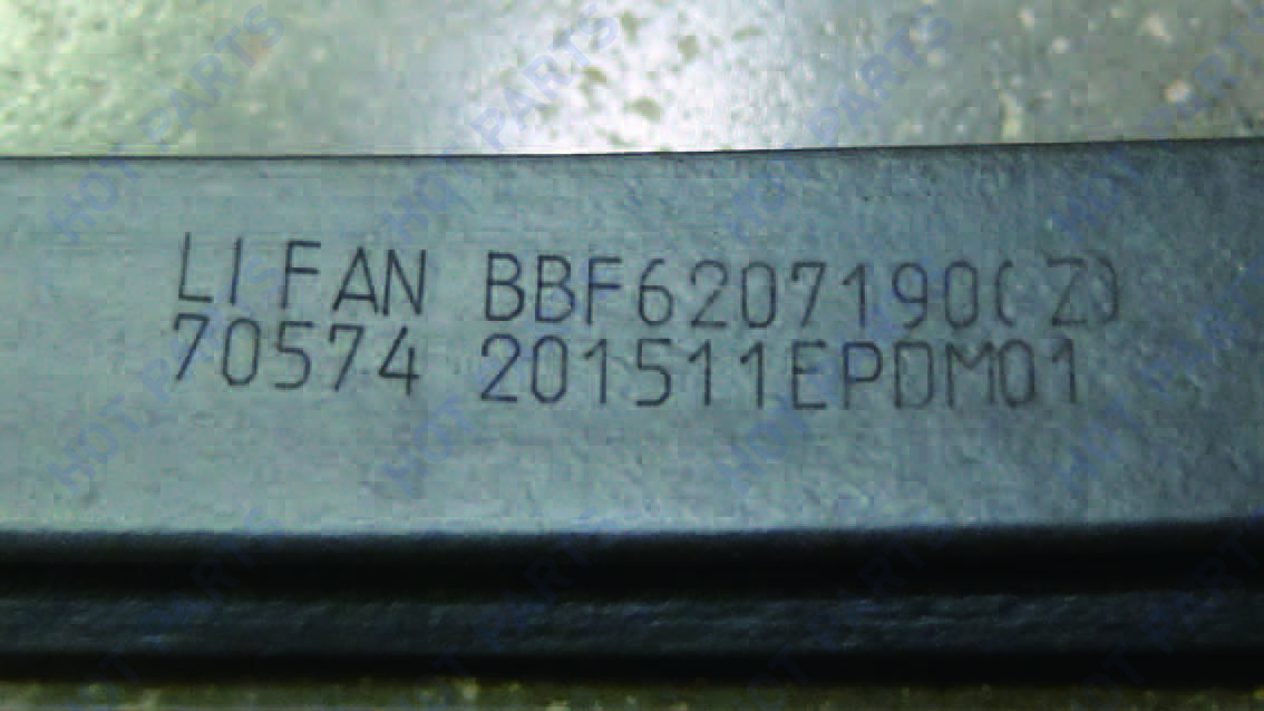 картинка УПЛОТНИТЕЛЬ ДВЕРИ ПЕР ЛЕВ LF -- не разобрано 2 BBF6107190