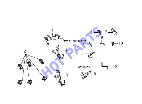 HARNESS CLAMP