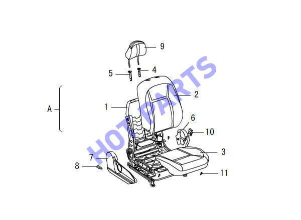 ASSISTANT DRIVER SEAT