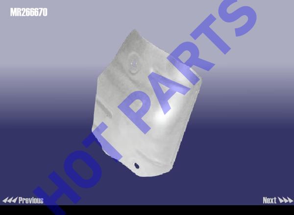 HEAT INSULATION COVER-EXHAUST