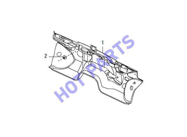 FRONT WALL HEAT INSULATOR