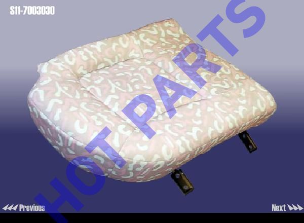 CUSHION-RR ROW SEAT RH