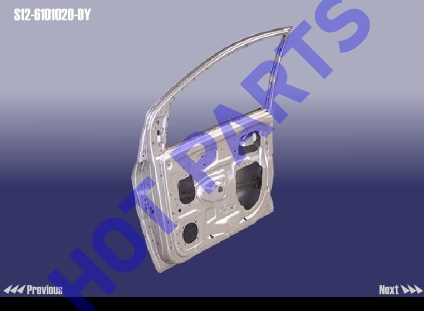 картинка ДВЕРЬ ПЕРЕДНЯЯ ПРАВАЯ KIMO  S12-6101020-DY