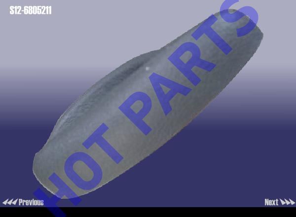 картинка ADJUST HANDLE-BACKREST SEAT  S12-6805211