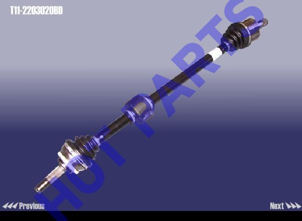 картинка ПРИВОД ПРАВЫЙ CH TIGGO 4Х2 (1.6/2.0MT)  T11-2203020BD