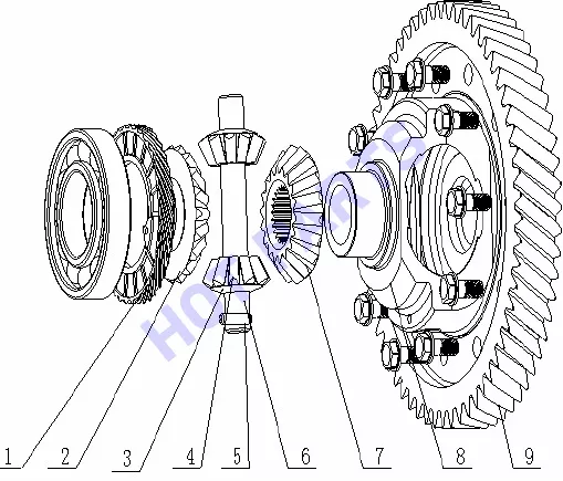 ДИФФЕРЕНЦИАЛ S160G